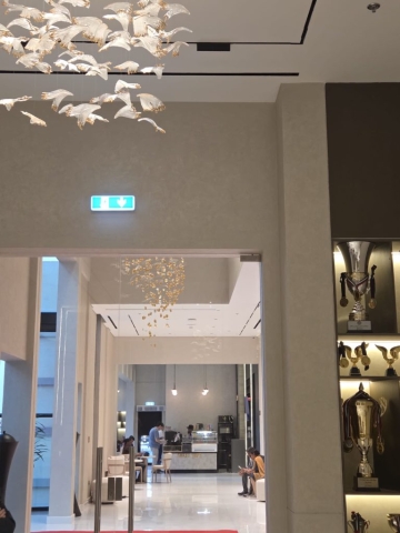 Inside (a way to chess cafe)