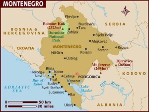 montenegro-map